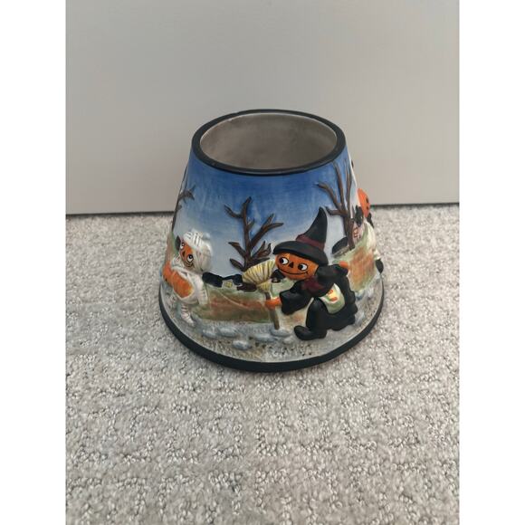 Yankee Candle Pumpkin Pals Large Candle Shade Jar Topper - Picture 1 of 10